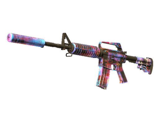 M4A1-S Glitched Paint (Minimal Wear)