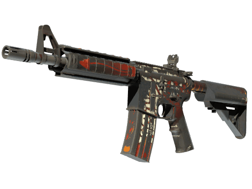 M4A4 Hellfire (Battle Scarred)