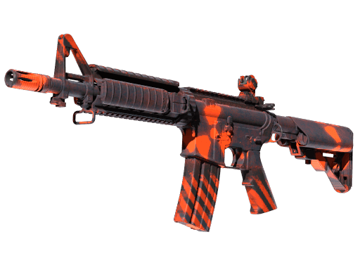M4A4 Radiation Hazard (Minimal Wear)