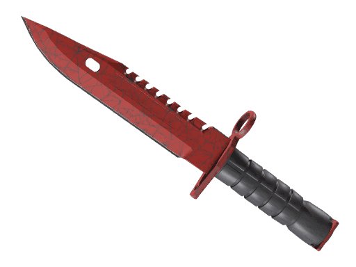 M9 Bayonet Crimson Web (Minimal Wear)