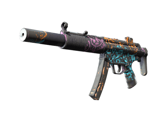 MP5-SD | Neon Squeezer CS2 Skin