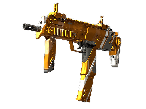 MP7 Amberline (Minimal Wear)