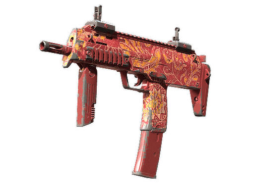 MP7 Coral Paisley (Well-Worn)