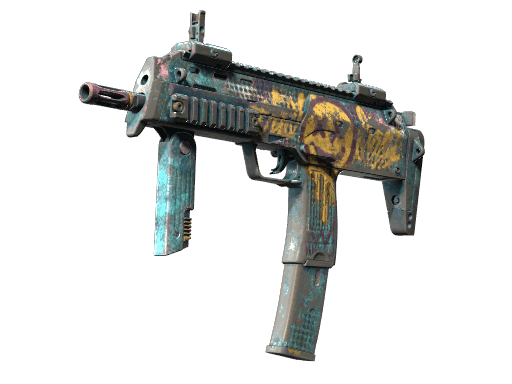 MP7 Just Smile (Battle Scarred)