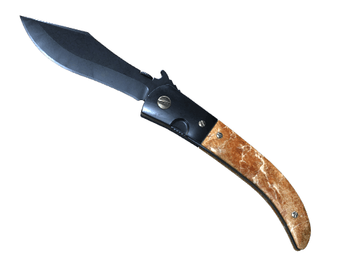 Navaja Knife Blue Steel (Battle Scarred)