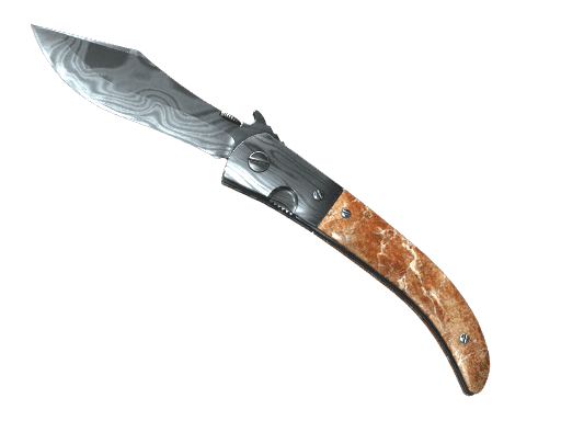 Navaja Knife Damascus Steel (Field-Tested)