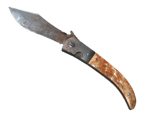 Navaja Knife Rust Coat (Well-Worn)