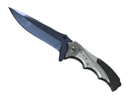 Nomad Knife Blue Steel (Battle Scarred)