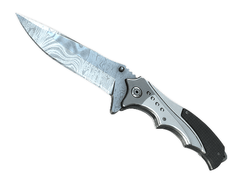 Nomad Knife Damascus Steel (Well-Worn)