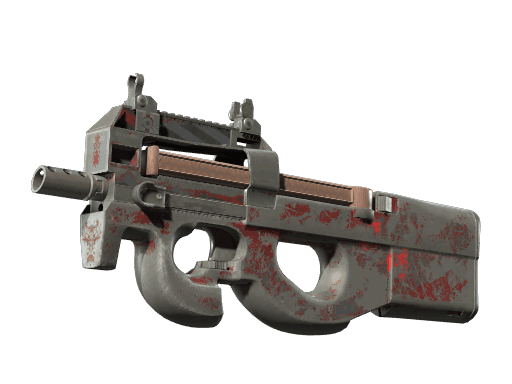 P90 | Fallout Warning CS2 Skin