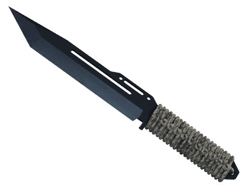 Paracord Knife Blue Steel (Field-Tested)