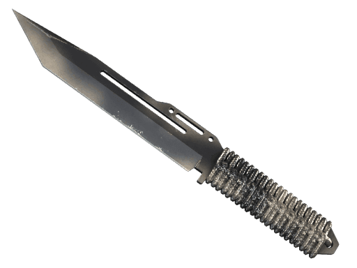 Paracord Knife Scorched (Well-Worn)