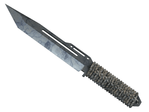 Paracord Knife Stained (Minimal Wear)