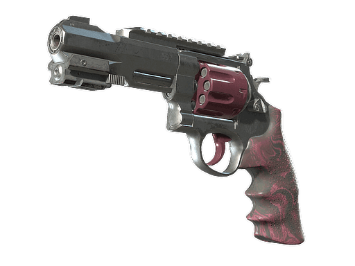 R8 Revolver Mauve Aside (Well-Worn)