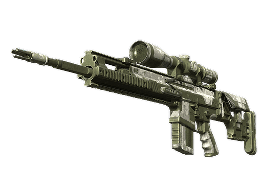 SCAR-20 Arctic Camo Panels (Battle Scarred)
