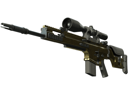 SCAR-20 | Brass CS2 Skin