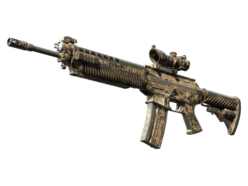 SG 553 | Bleached CS2 Skin