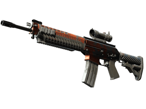 SG 553 | Danger Close CS2 Skin