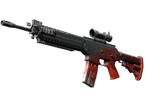 SG 553 Darkwing (Battle Scarred)