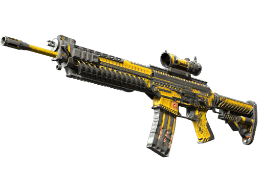 SG 553 | Hazard Pay CS2 Skin