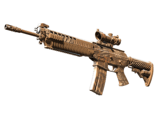 SG 553 Safari Print (Minimal Wear)