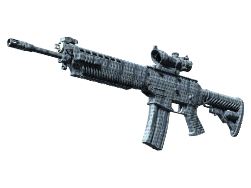 SG 553 | Waves Perforated CS2 Skin