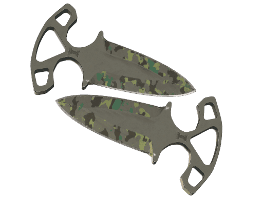Shadow Daggers Boreal Forest (Well-Worn)