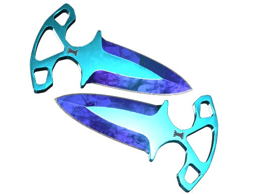 Shadow Daggers | Doppler Sapphire CS2 Skin