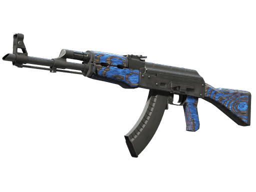 AK-47 Blue Laminate (Souvenir Minimal Wear)