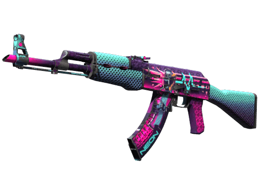 AK-47 Neon Rider (Souvenir Field-Tested)