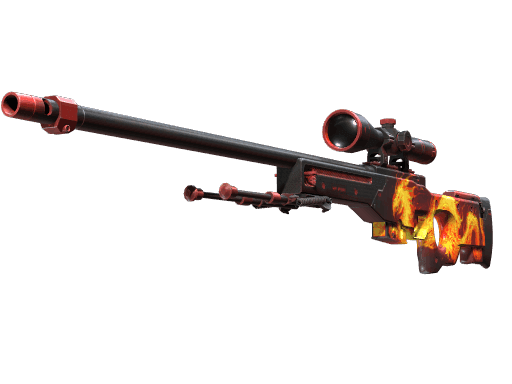 AWP Wildfire (Souvenir Minimal Wear)