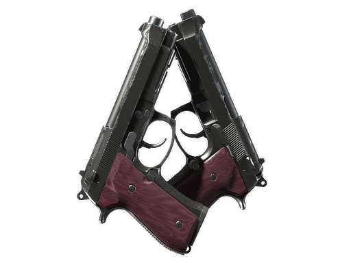 Dual Berettas BorDeux (Souvenir Field-Tested)