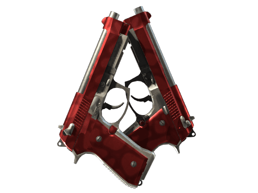 Hemoglobin | Dual Berettas CS2 Skin