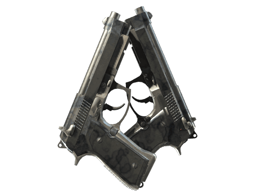Dual Berettas Stained (Souvenir Well-Worn)