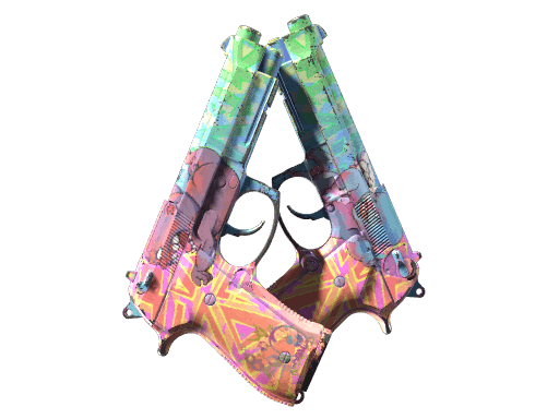Dual Berettas Sweet Little Angels (Souvenir Well-Worn)