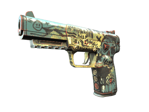 Five-SeveN Scrawl (Souvenir Minimal Wear)