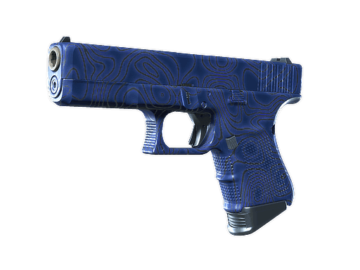 Glock-18 Ocean Topo (Souvenir Minimal Wear)