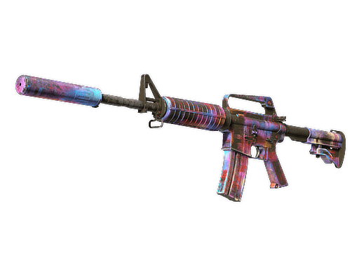 M4A1-S Glitched Paint (Souvenir Field-Tested)