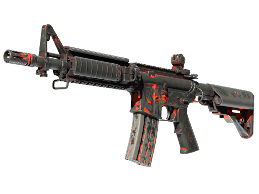 M4A4 Radiation Hazard (Souvenir Battle Scarred)