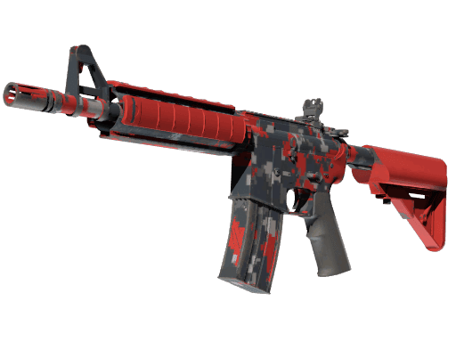 M4A4 Red DDPAT (Souvenir Factory New)