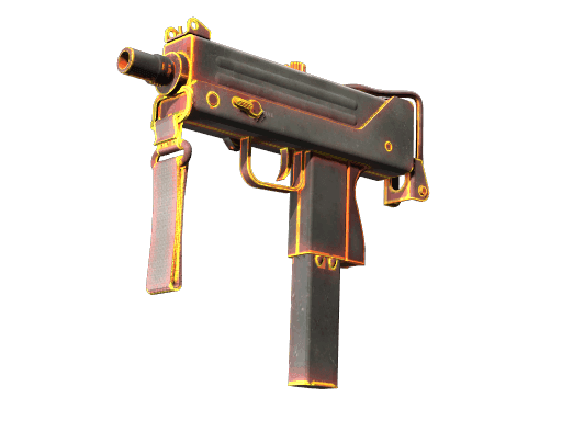 MAC-10 | Heat CS2 Skin