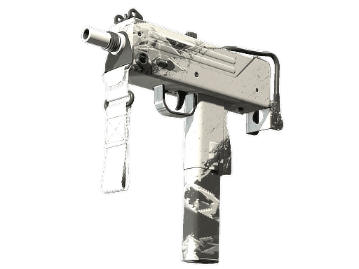 MAC-10 Snow Splash (Souvenir Minimal Wear)