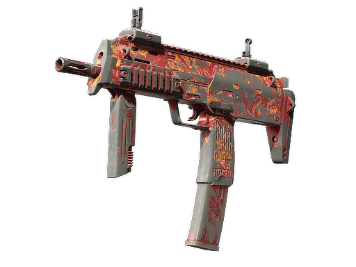 MP7 Coral Paisley (Souvenir Battle Scarred)
