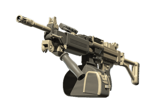 Raw Ceramic | Negev CS2 Skin