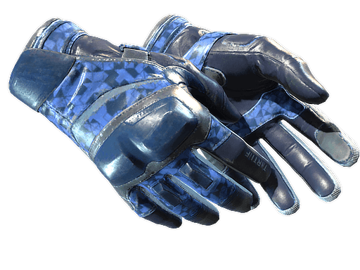 Moto Gloves Polygon (Well-Worn)