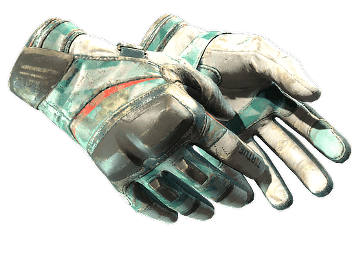 Moto Gloves Spearmint (Battle Scarred)