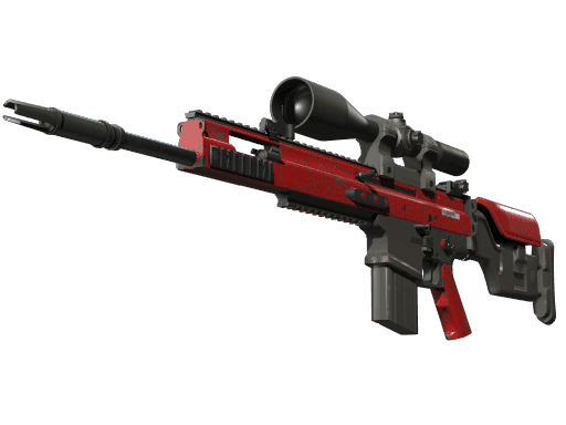 SCAR-20 | Crimson Web CS2 Skin