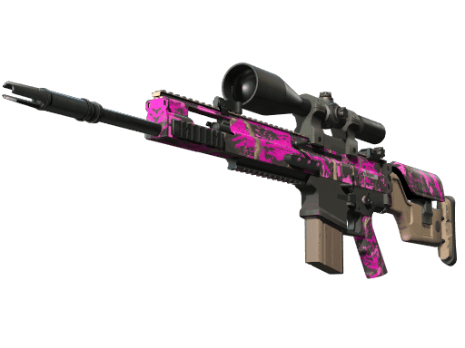 SCAR-20 Splash Jam (Souvenir Minimal Wear)
