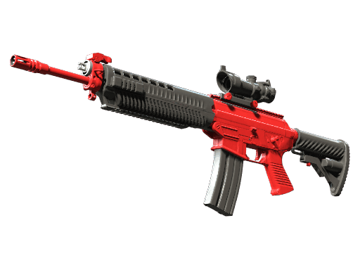 SG 553 | Candy Apple CS2 Skin