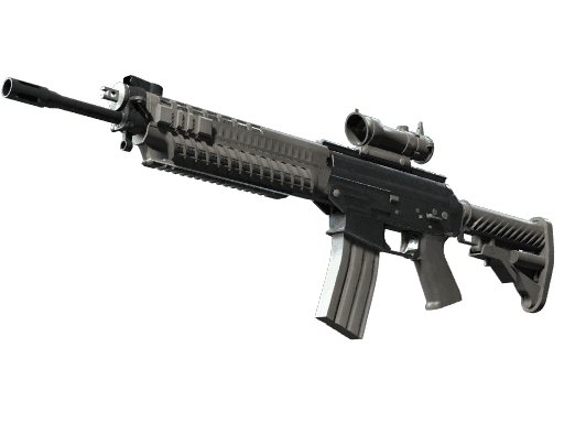 SG 553 Damascus Steel (Souvenir Well-Worn)